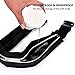 Abeter Best Running Belt Pocket Belt Waist Pack Pouch Sweatproof Rainproof Slim with 2 Expandable Pockets and No Bounce Zipper for Phone, Cards, Money, Sports,Travel, Jogging, Spy, Cycling, Hiking …