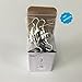 Wsky Strong 65LB Neodymium Magnetic Hooks Set of 4 and Bonus 12 Pound Hook - Great For Your Refrigerator And Other Magnetic Surfaces