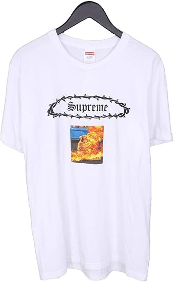 supreme burning monk tee