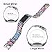 AIWELL For Fitbit Charge 2 Bands,Silicone Adjustable Replacement Sport Strap Printed Bands with Classic Buckle For Fitbit Charge2 HR,Fitbit Charge 2 Accessories Wristbands (Pattern-1, Small)