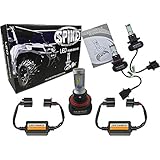 Spike LED Headlight High/Low Bulbs 4000 Lumens For Polaris UTV 33-1310