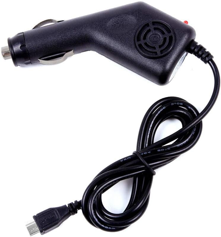 Car Charger Auto Power Adapter Cord for Uniden Dcam DC4 DC-4 Dash Cam Recorder