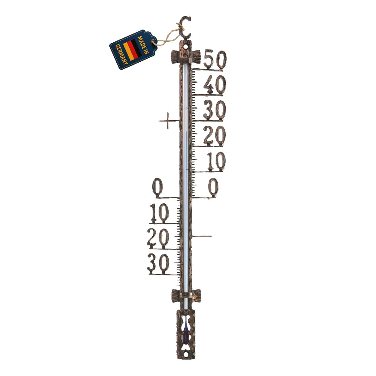 TFA 12.5001.51 – Outdoor Thermometer, Metallic, copper