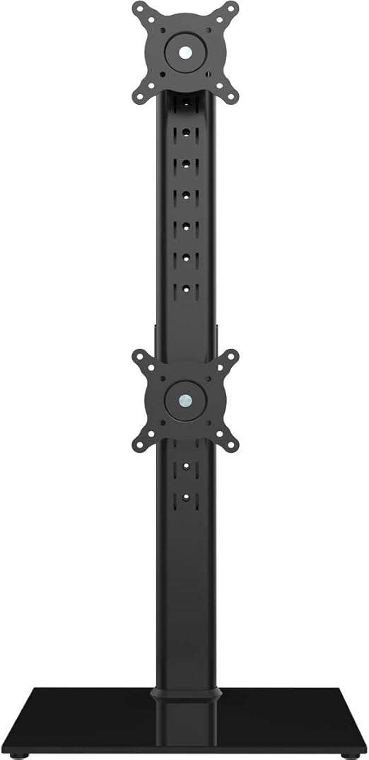 Dual Monitor Stand Vertical Stack Screen Amazon.co.uk Electronics
