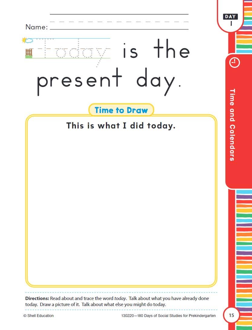 180 Days™: Social Studies for Pre-Kindergarten Practice Workbook for Classroom and Home, Cool and Fun Practice Created by Teachers (180 Days of Practice) 180 Days™: Social Studies for Pre-Kindergarten Practice Workbook for Classroom and Home, Cool and Fun Practice Created by Teachers (180 Days of Practice) Perfect Paperback