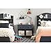 South Shore Summer Breeze 2-Drawer Double Nightstand, Blueberry with Wooden Knobs