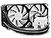 DEEPCOOL Gamer Storm CAPTAIN 240 AIO Liquid CPU Cooler, 240mm Radiator, Dual 120mm PWM Fans, AM4 Compatible, 3-year Warranty, White