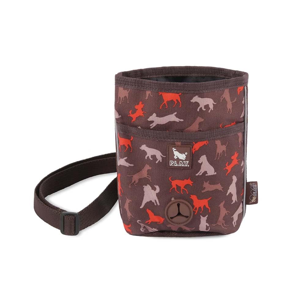 Puppia Scout Deluxe Training Food Bag Mocha