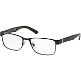 POLO RALPH LAUREN mens Ph1157 Rectangular Prescription Eyewear Frames