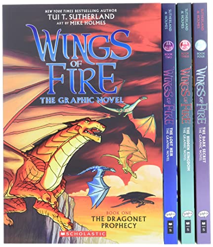 Amazon.com: Wings of Fire #1-#4: A Graphic Novel Box Set (Wings of Fire ...