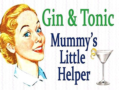 Gin & Tonic metal sign (og 2015)