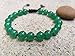 Bracelets,Green jade stone bracelets,It is fashionable for both men and women,Use as a gift.