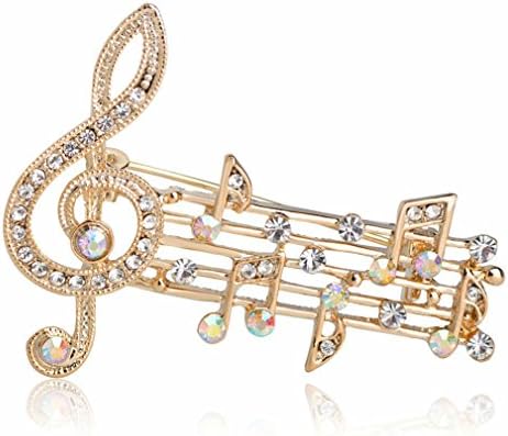 Brooches For Women Scarf Coat Clips Pins Party Dress Broche Decoration Gold