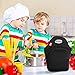 yookee home Lunch Bag Women Insulated Lunch Bag Kids Lunch Box for Men Lunchbox for Work Small Lunch Bag Reusable Lunch Tote Neoprene Lunch Bag Adult Lunch Box for Women Lunch Bags for Work Black