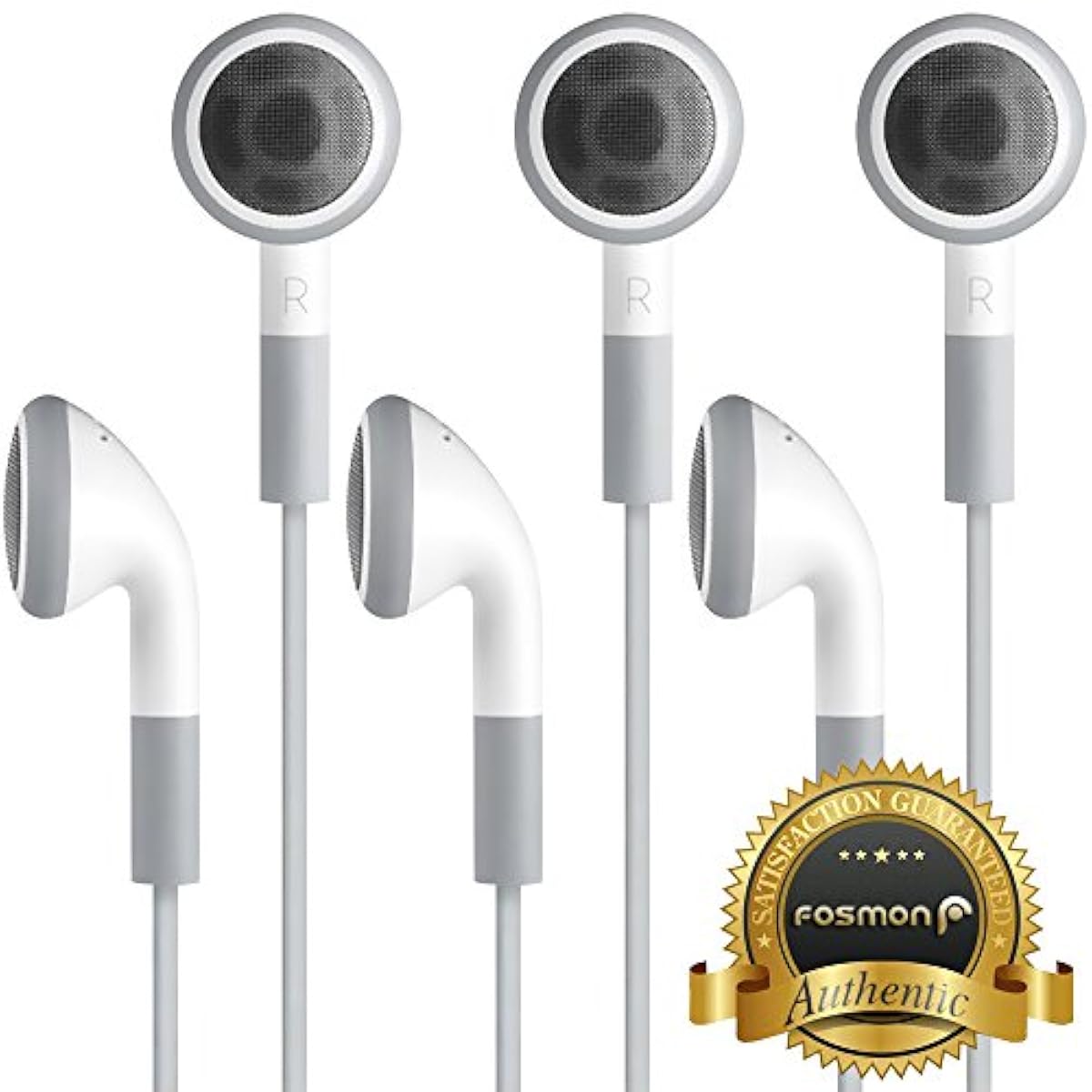 3x Headphones Handsfree Headset Jack Mic iPad Air 2 Mini iPhone 6S 6 Plus 5S 5C 879562016213 eBay