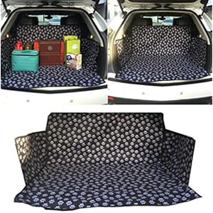 Honden Autostoelhoes Waterdichte Kofferbakmatten,Kofferbak Autohoesbeschermer,Voor Huisdieren Auto Kofferbakdeken Voor…