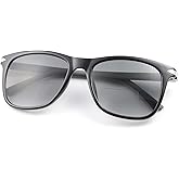 YIMI Polarized Bifocal Reading Sunglasses UV400 Protection Blue Light Blocking Glasses Black Tinted Bi-Focal Sun Readers