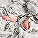Kids N' Such Extra-Large Muslin Baby Swaddle Blanket, Adventurer, 47 x 47, 3 Pack