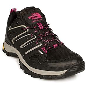 The North Face Hedgehog Fastpack Ii Wp Sports Shoes Women Black/Pink Walking Shoes Shoes