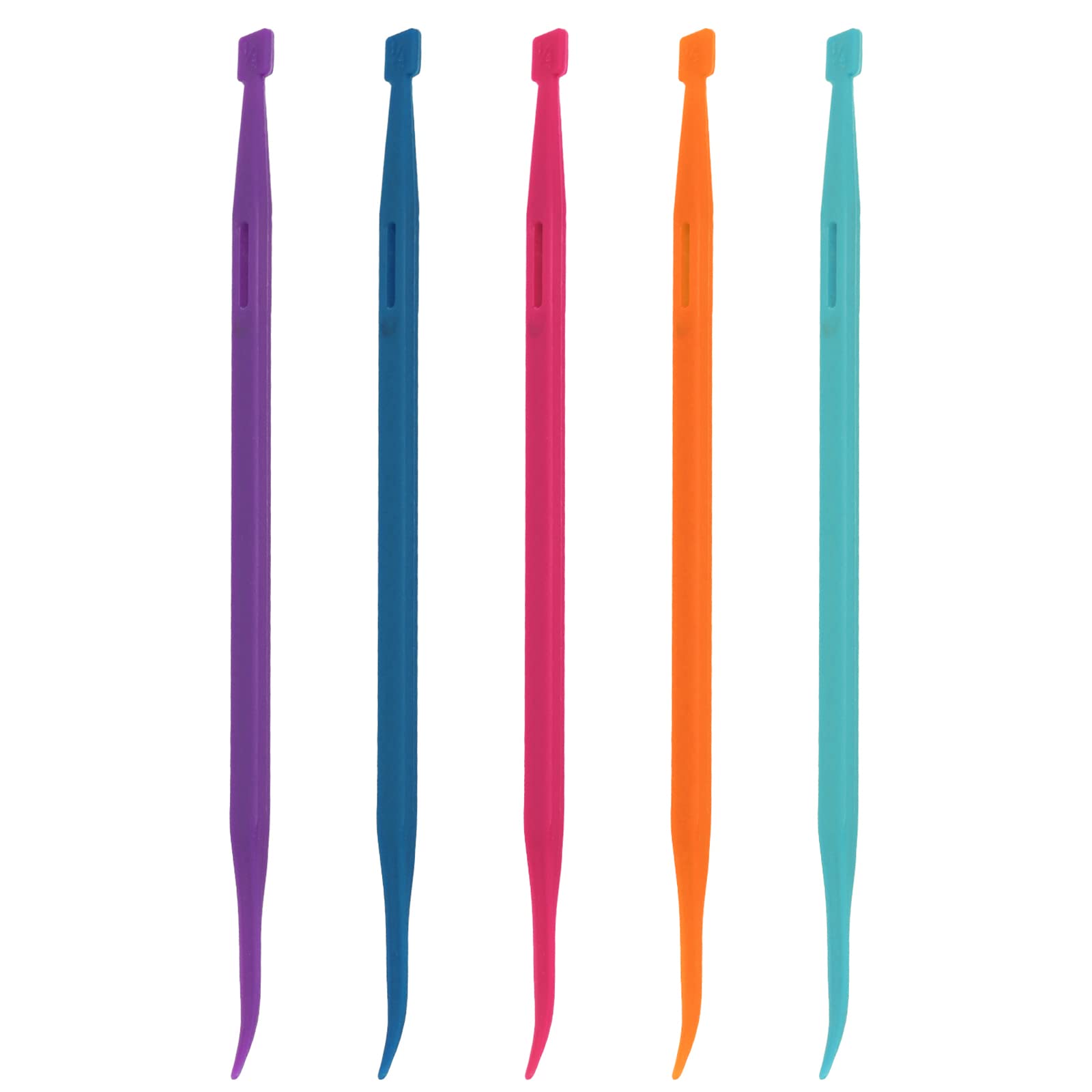 5 Pieces Thang Sewing Tools Plastic Sewing Needle Quilting Tool Large Eye Needle Sewing Thread Thang Sewing Loop Turner Seam Presser Tool for Sewing Craft Projects by DBOO