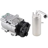 For Ford Excursion 2000 2001 2002 2003 2004 2005 AC Compressor w/A/C Drier - BuyAutoParts 60-86218R2 NEW