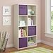 SystemBuild Fabric Storage Bin, Purple