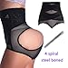 Butt Lifter High, Waist Shaper Brief Open Butt with Mini Steel Bones Ursexyly (XL, Black 2, wasit 25''-27.5'' hip 35.5''-38'')