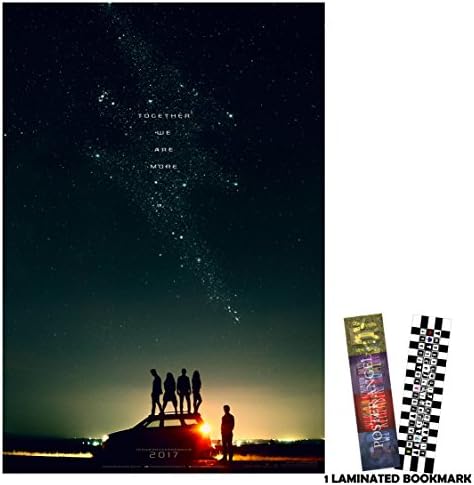 Power Rangers (2017) - Silhoutte - 13 in x 19 in Movie Poster Flyer BORDERLESS + Free Bookmark