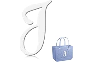 Alixumiss Decorative Lettering Charms for Bogg Bag, Alphabet Lettering Accessories, Decorative Bogg Bag Charms Insert Alphabet Lettering, Alphabet 3D Letters for Personalizing Handbag DIY