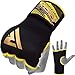 RDX Training Boxing Inner Gloves Hand Wraps MMA Fist Protector Bandages Mitts,Black,Small