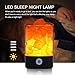 NEWBKO Himalayan Salt Lamp, Crystal Salt Lamp,Natural Air Purifying Dimmable Pink Salt Rock Crystal Amber LED Desk Night Light, Crystal Salt Lamp,with Adjustable 7 Colors Dimmer Control