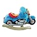 Rockabye Lil' Biker Motorcycle Rocker, One Size