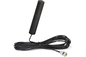 Bingfu VHF UHF Car Truck Police Scanner Adhesive Mount Antenna Vehicle Mobile Ham Amateur Radio BNC Male Patch Antenna Compatible with Uniden Bearcat Whistler Shack Radio Scanner