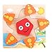 Sumnacon Jigsaw Puzzles Toys For Toddlers, 3D Wooden Fancy Education Learning Intelligence Toys Grown Up Puzzles For Kids Children, 3 Pack Animals of Tortoise,Owl,Starfish
