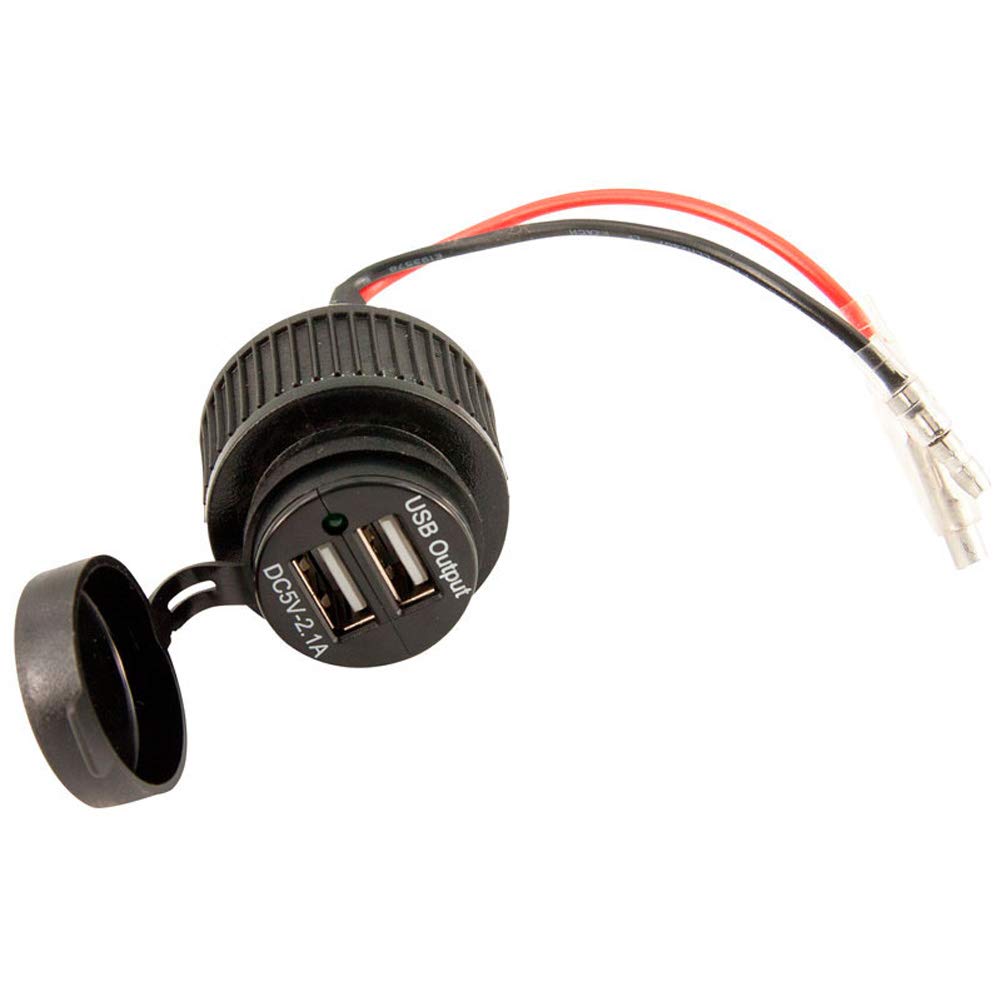 AUTO-STYLE AutoStyle USB adapter - 2 ports 5V-2.1A - built-in - black