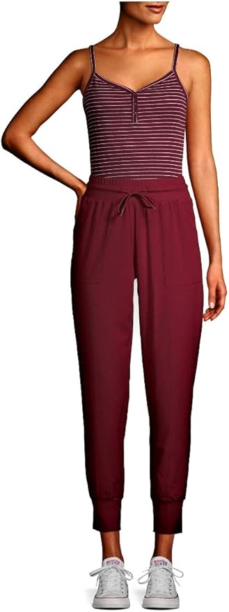 athletic works women's athleisure slim ripstop joggers