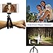 Phone Tripod, Sellemer Portable and Adjustable Cell Phone Stand Holder with Wireless Remote Shutter and Universal Clip for iPhone, Android Phone, Camera and Sports GoPro