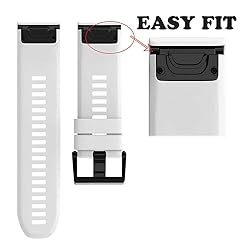 NotoCity Compatible Fenix 5 Band 22mm Width Soft