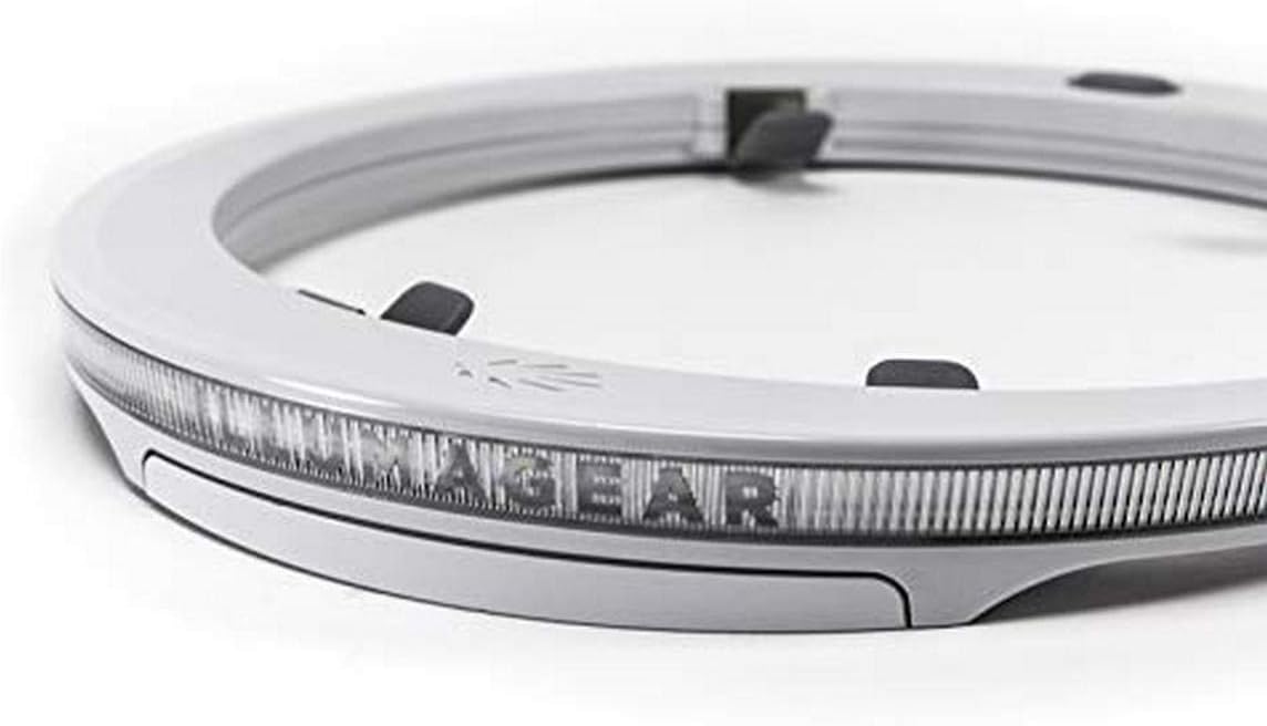 ILLUMAGEAR HAWF-01A-01 Halo Hard Hat Light, Capacity, Volume, Standard, Black