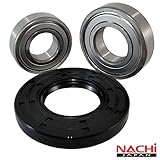Nachi Front Load GE Washer Tub Bearing and Seal Kit Fits Tub WH45X10071 (5 year replacement warranty and full HD 