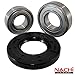 Front Load Bearings Washer Tub Bearing and Seal Kit with Nachi bearings, Fits Kenmore Tub W10772617 (Includes a 5 year replacement warranty and link to our