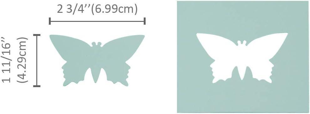 Download Amazon Com Bira 3 Inch Butterfly Lever Action Craft Punch For Paper Crafting Scrapbooking Cards Arts Diy Project