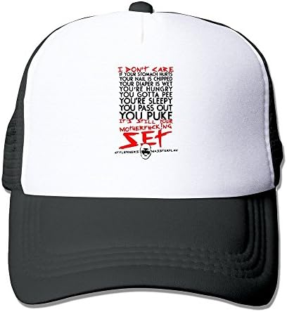 Black CT FLETCHER I Don't Care Fall Out Boy Trucker Hats Baseball Hat Black