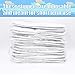 24 Disposable Spa Hotel Slippers, Bulk Guest Slippers Size 11 Women Size 10 Men