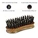 Aberlite Beard Straightening Brush Kit for Men - Beard Straightener Brush (Medium) w/Extra-Firm Boar Bristle - Sandalwood Beard Straightening Comb - Beard/Mustache Scissors