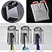 Bathroom Wall Mounted Holder For Your Toothpaste, Sgokuno Toothbrush And Electric Tooth Brush Head – Self-Adhesive Stainless Steel Mount Stand With Minimalist Design – Space Saving & Hygienic Solution