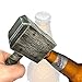 Ansblue Bottle Opener, Beer Opener，Hammer of Thor Shaped Beer Bottle Opener - Mjolnir Silver