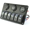 QUWEI-Generic-MarineBoat-Car-6-Gang-Switch-Panel-with-Light-5-Pin-OnOff-Rocker-Switch QUWEI-Generic-MarineBoat-Car-6-Gang-Switch-Panel-with-Light-5-Pin-OnOff-Rocker-Switch