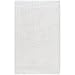 Safavieh Plush Master Bath Collection PMB633W Handmade White Cotton Bath Mat, 2 feet 3 inches by 3 feet 9 inches (2'3