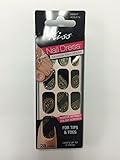kiss Nail Dress 28 Strips Decals Stickers Kds27x Bollywood Paisley Bling Gem New